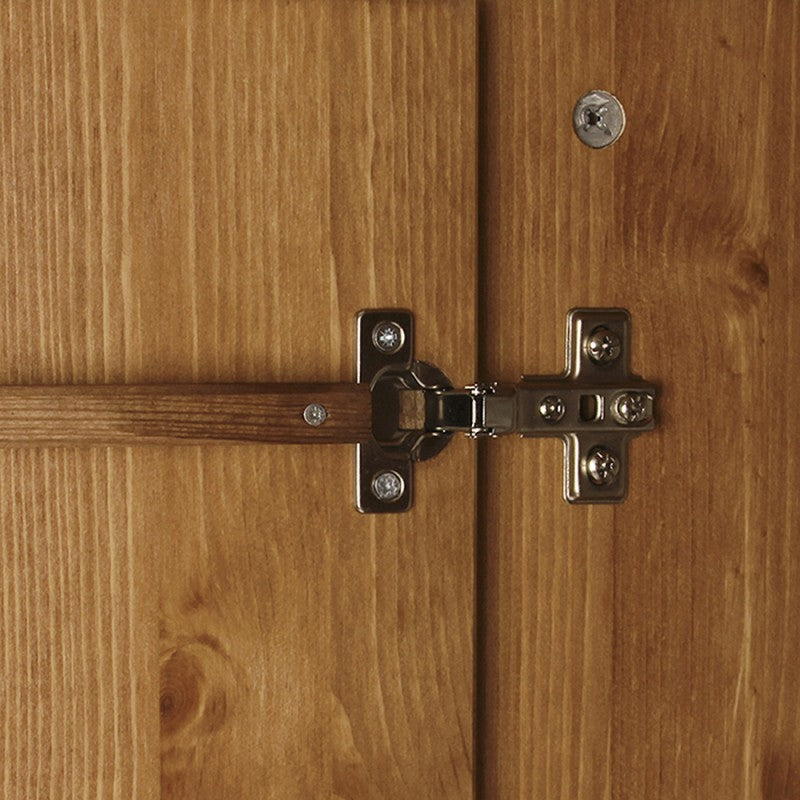 Copenhagen 2 door 2 drawer Wardrobe in Pine