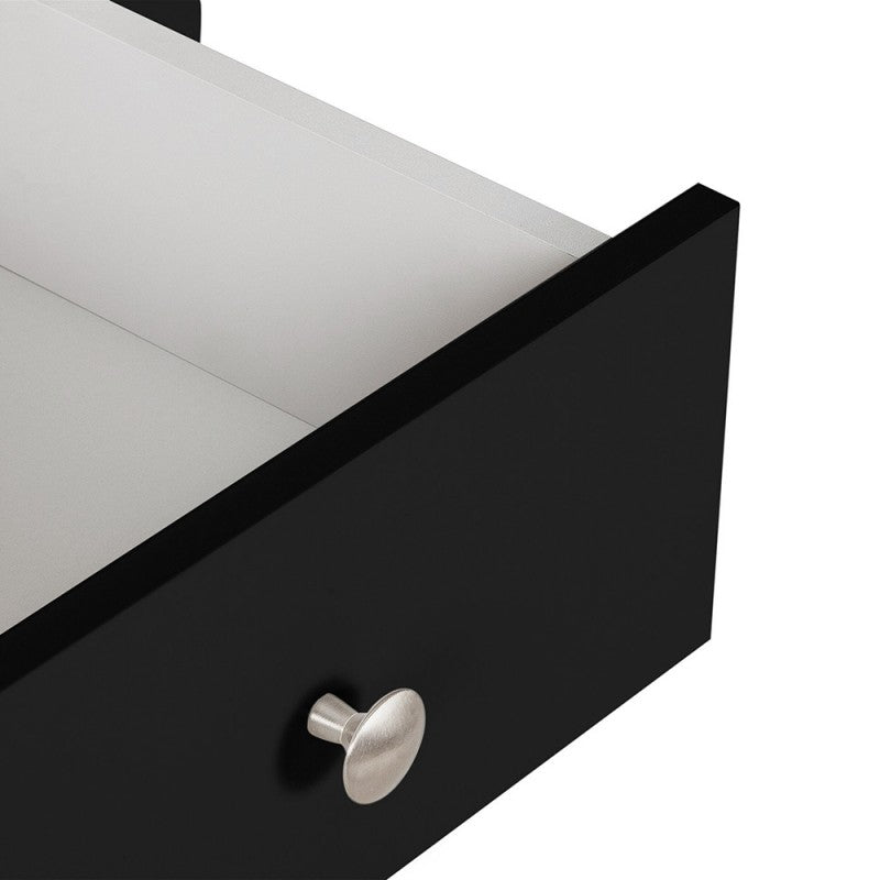 Florence 4+2 chest in Black