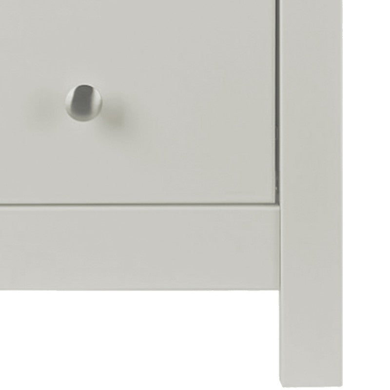 Florence 4+2 chest in Soft Grey