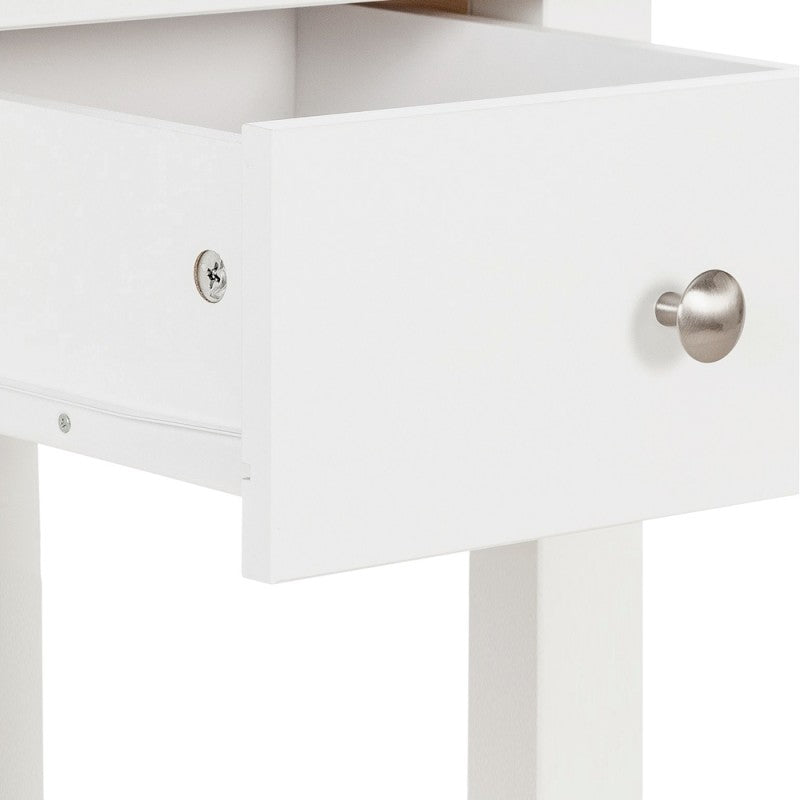 Florence Dressing Table with 3 drawers in White