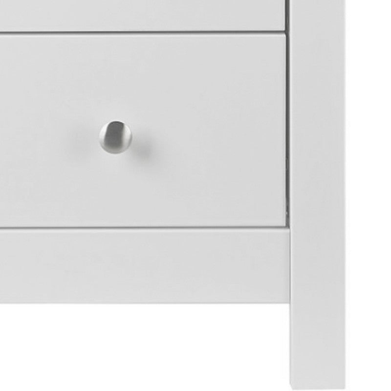 Florence chest with 3 drawers in White