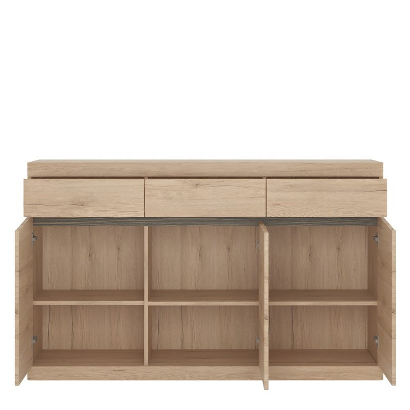 Kensington 3 Door 3 Drawer Sideboard