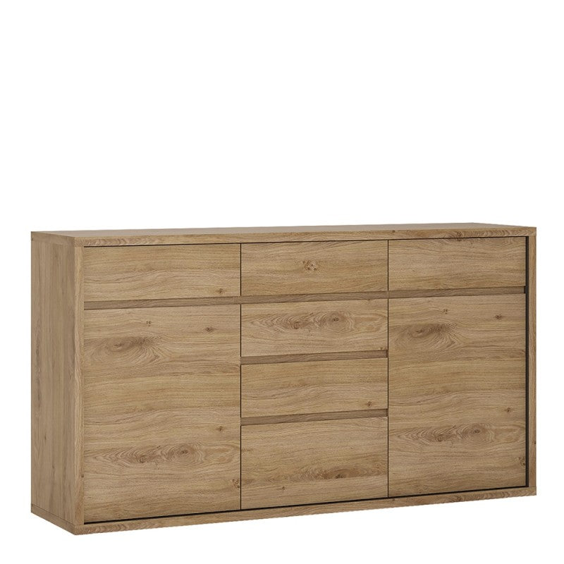 Shetland 2 door 6 drawer chest  in Shetland Oak