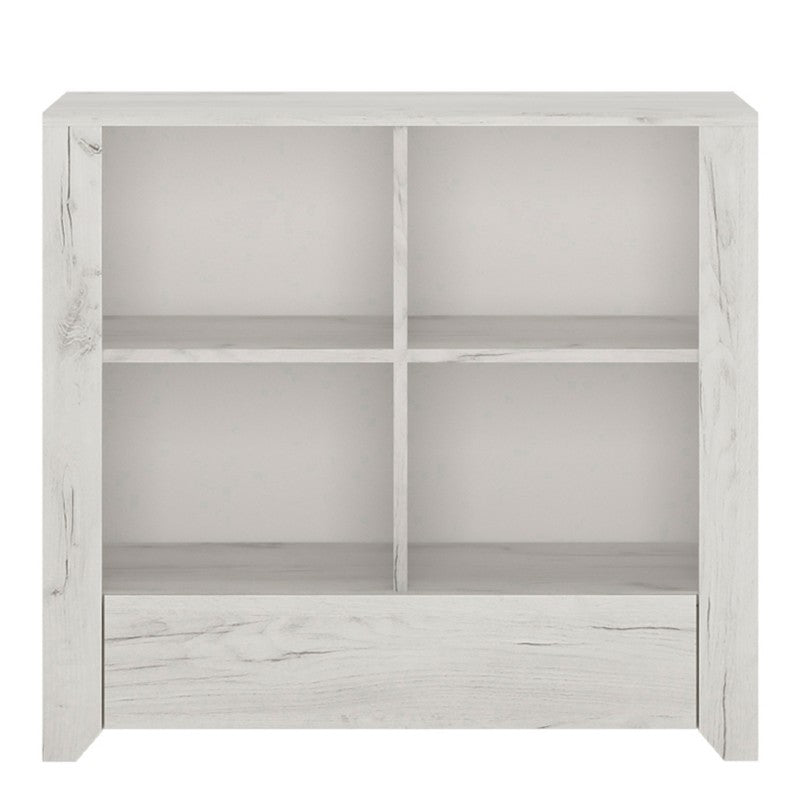 Angel 1 Drawer Low Bookcase