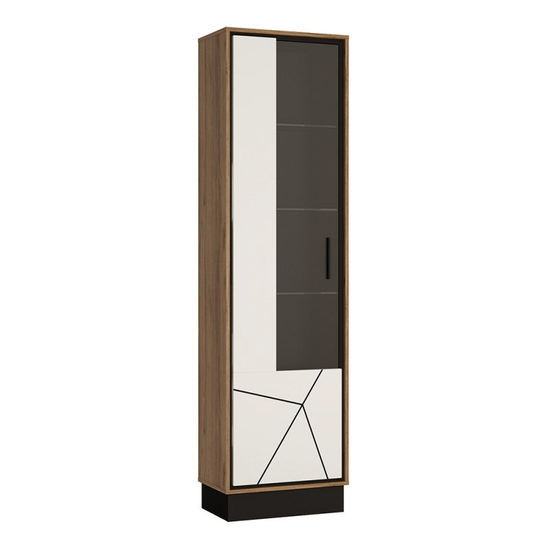 Brolo Tall glazed display cabinet (LH)