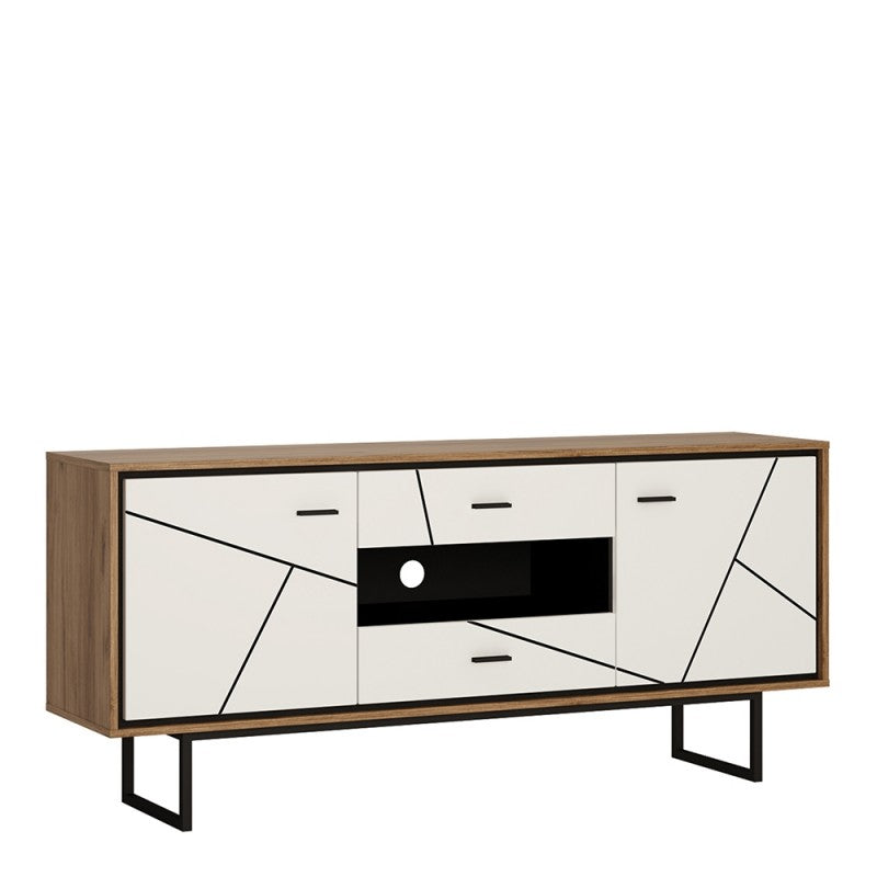 Brolo 2 door 2 drawer TV unit