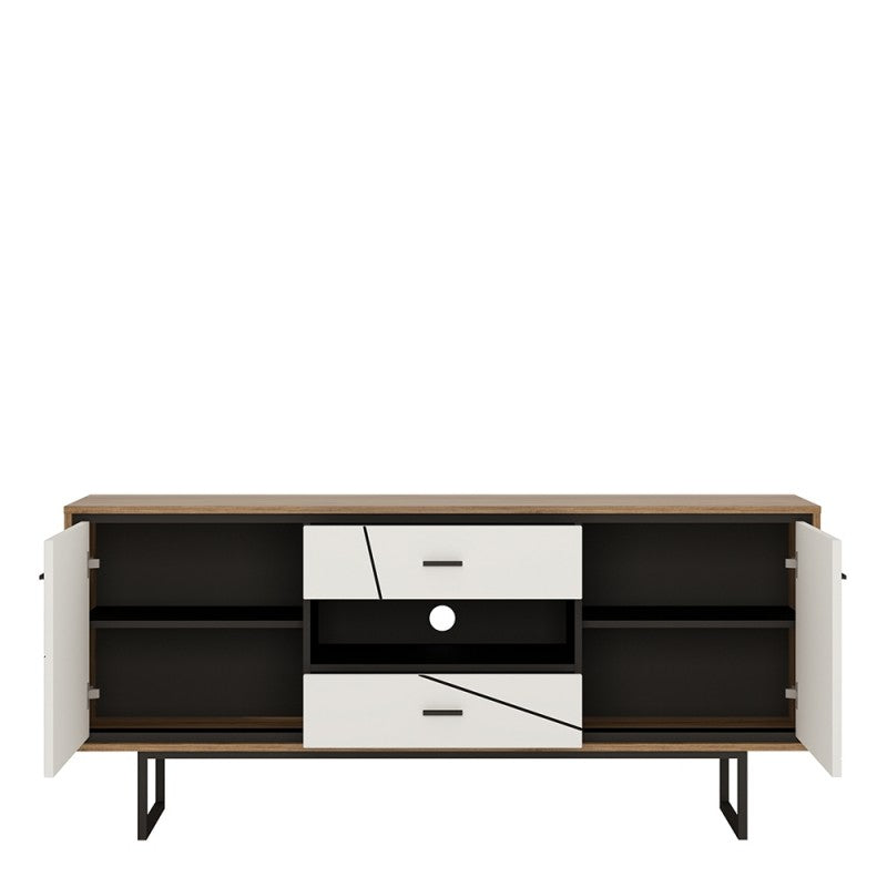 Brolo 2 door 2 drawer TV unit