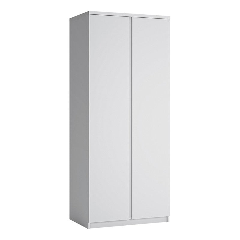 Fribo 2 door wardrobe Alpine White