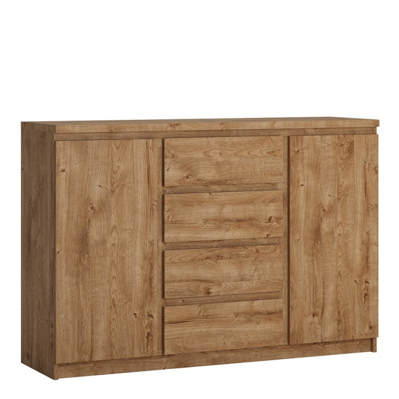 Fribo 2 door 4 drawer  sideboard Golden Ribbeck Oak