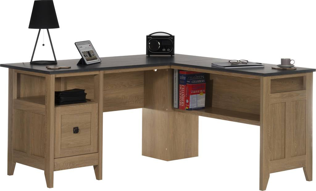 Home Study L-Shaped Desk