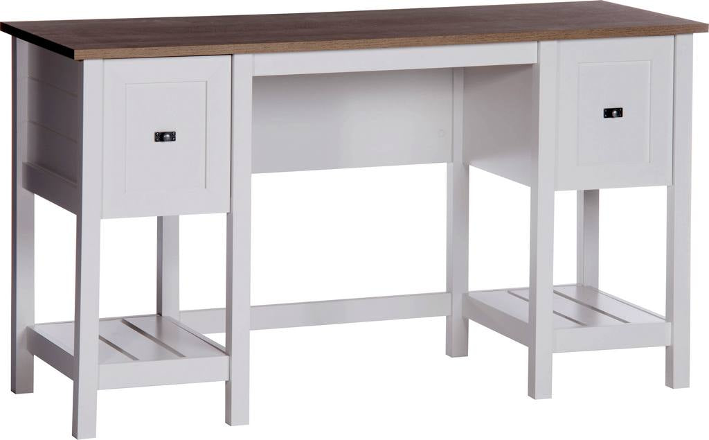 Shaker Style Desk Soft White