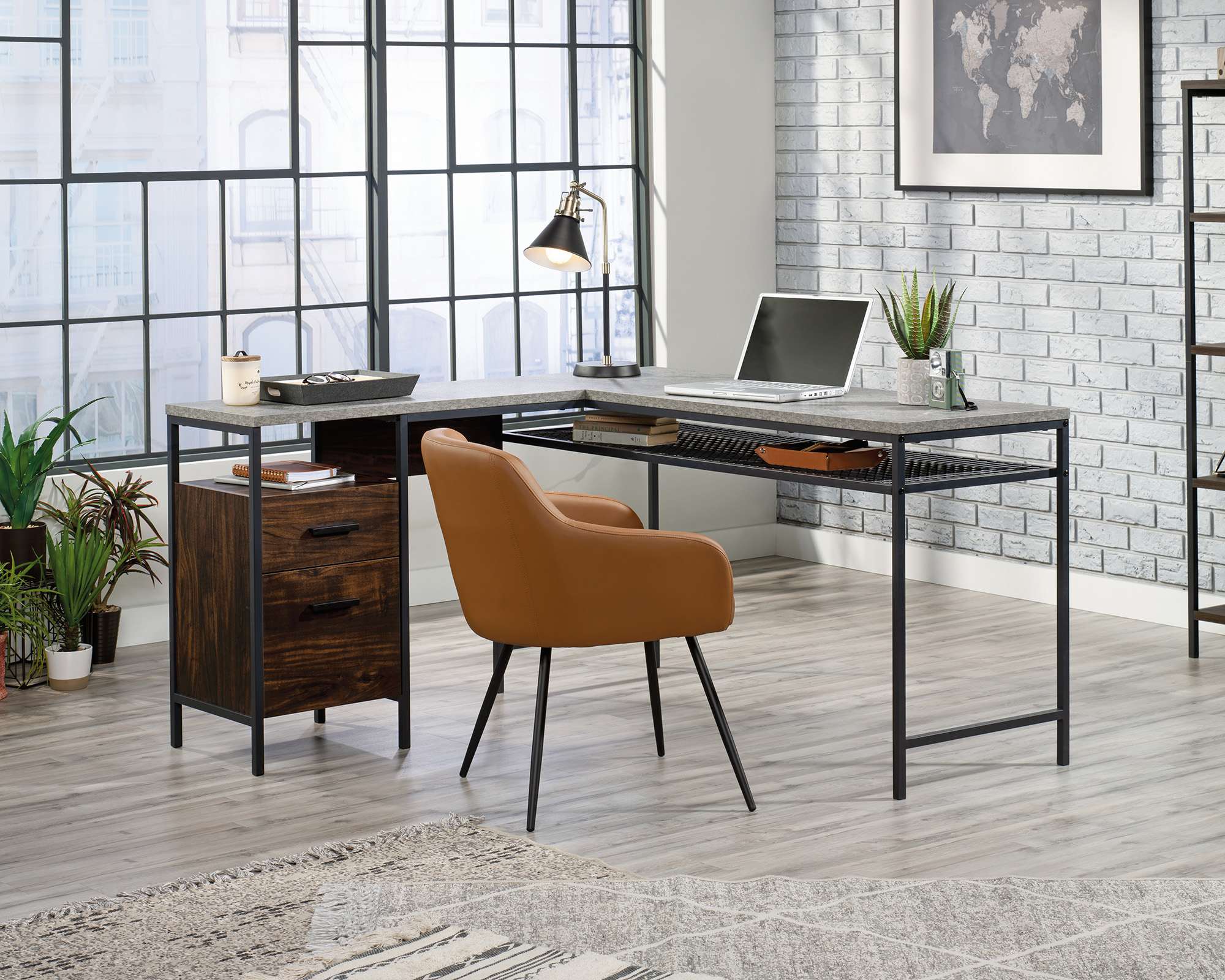 Market L-Shaped Desk