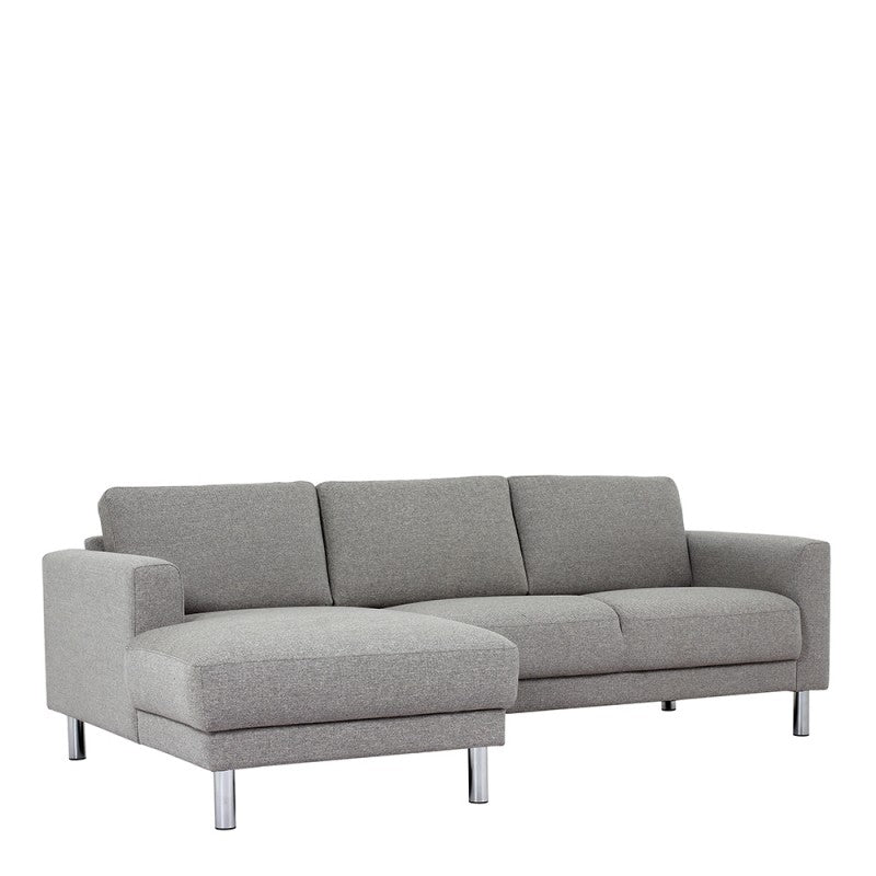Cleveland Chaiselongue Sofa - NOVA Light Grey  (LH)