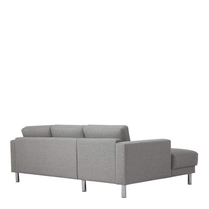Cleveland Chaiselongue Sofa - NOVA Light Grey  (LH)