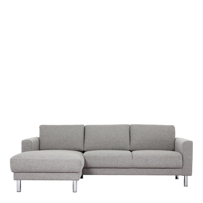 Cleveland Chaiselongue Sofa - NOVA Light Grey  (LH)