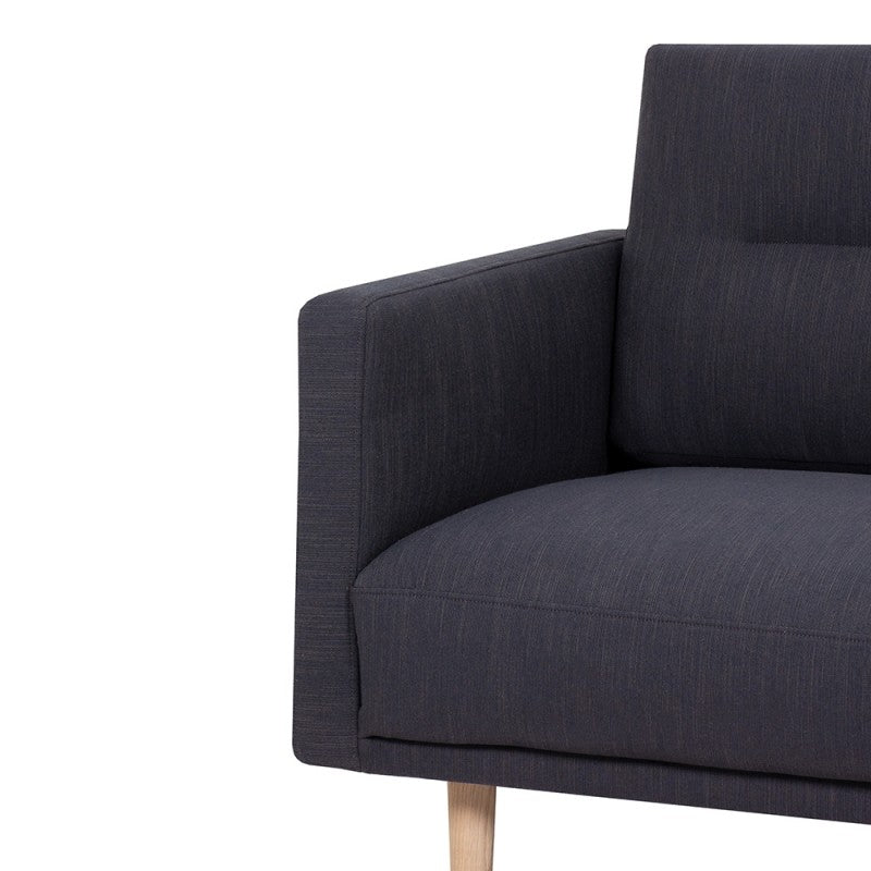Larvik 2,5 Seater Sofa - Soul Anthracite, Oak Legs