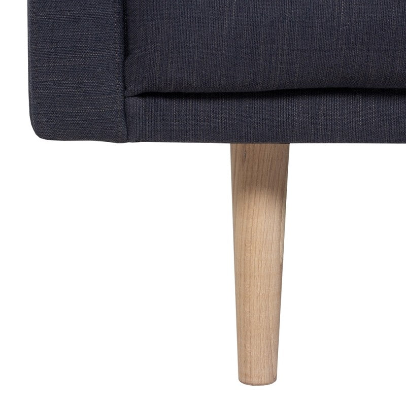 Larvik 2,5 Seater Sofa - Soul Anthracite, Oak Legs