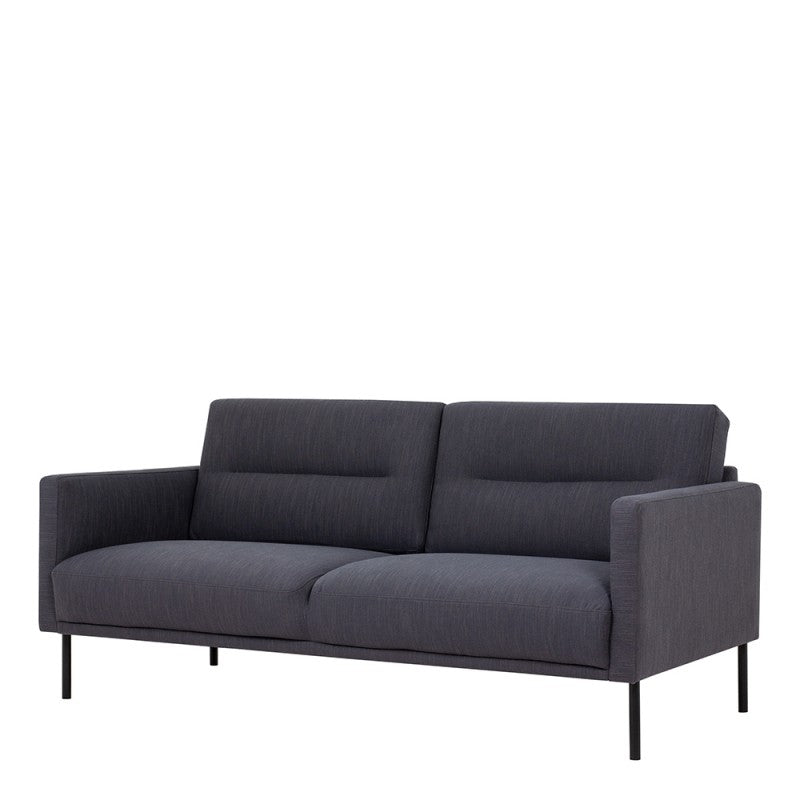 Larvik 2,5 Seater Sofa - Soul Anthracite, Black Legs
