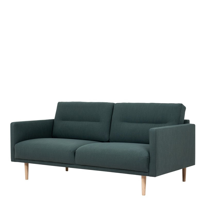 Larvik 2,5 Seater Sofa - Soul Dark Green, Oak Legs