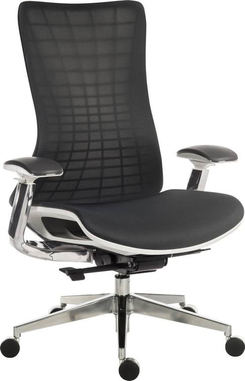 Quantum Mesh Chair White