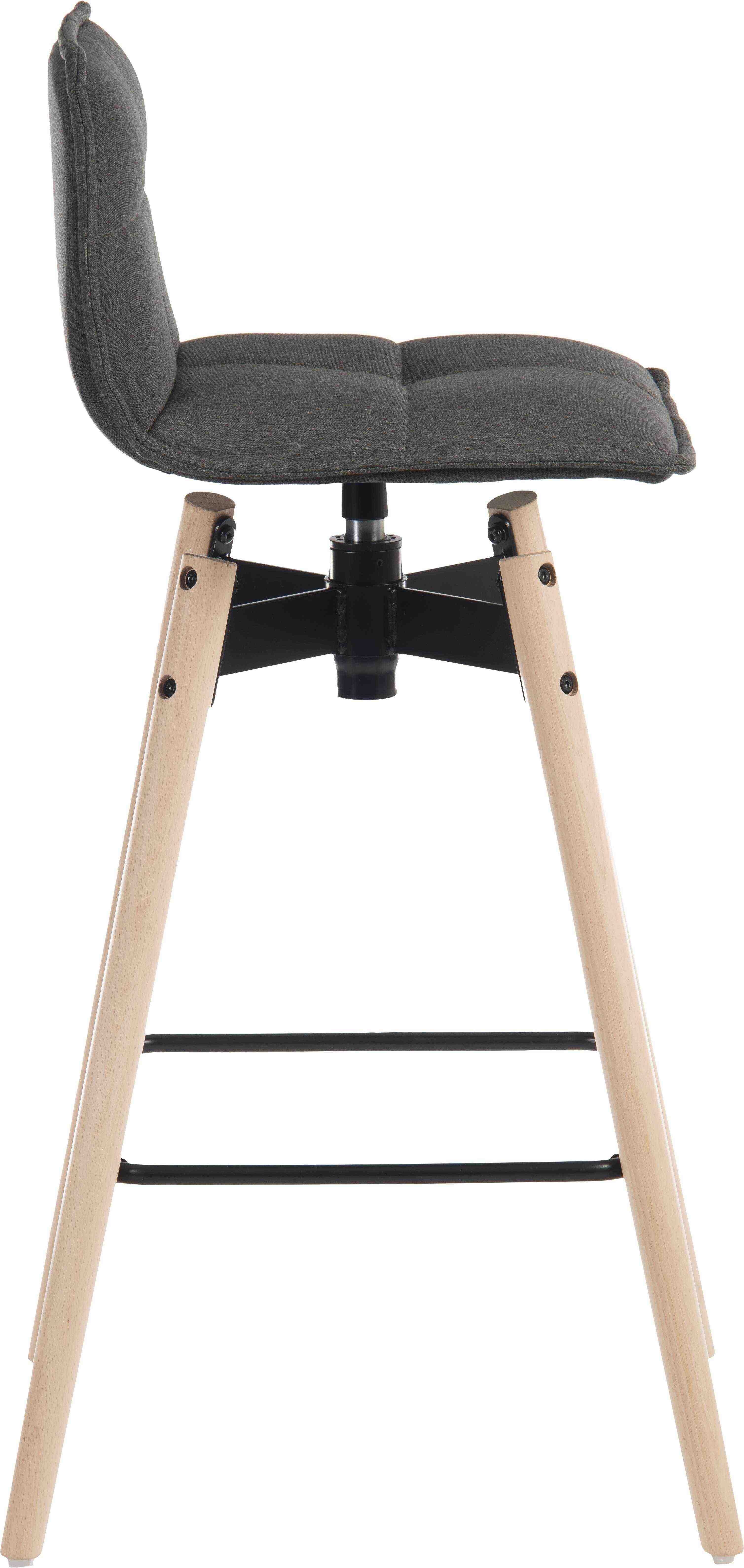 Spin Barstool Grey