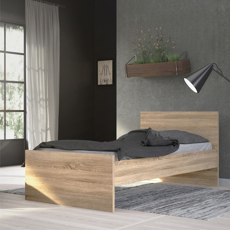 Naia Bed 90x190 Oak structure Oak structure