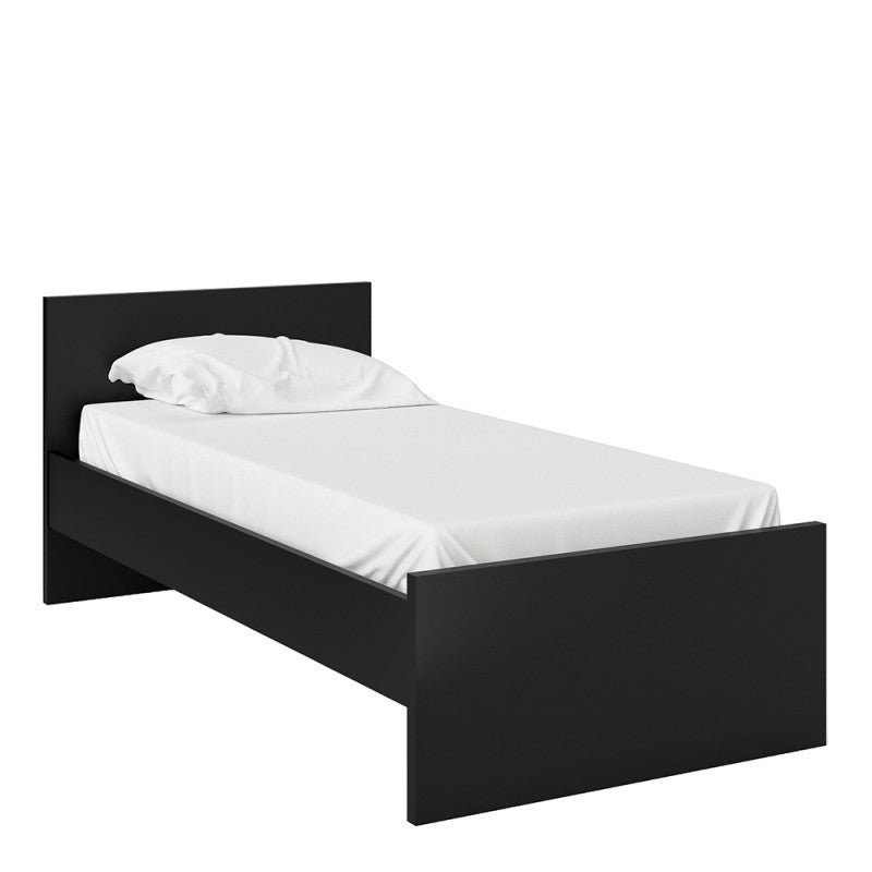 Naia Bed 90x190 Black Mat