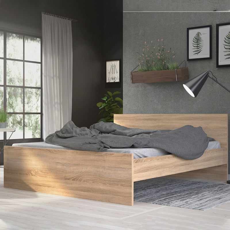 Naia Bed 160x200 Oak structure Oak structure