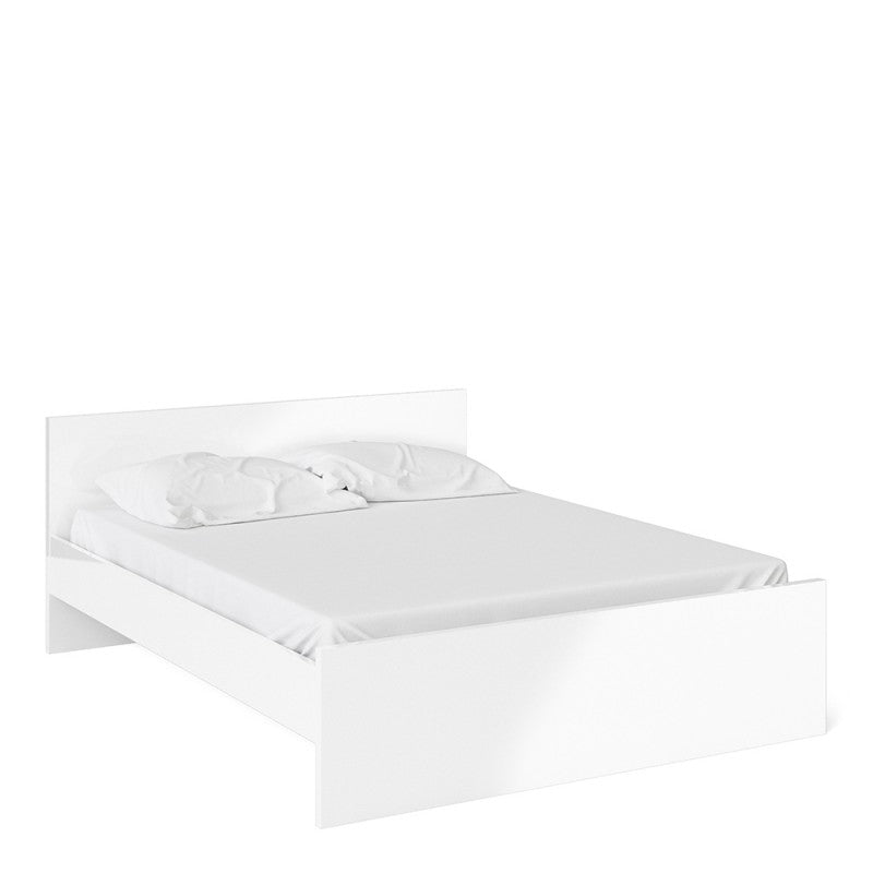 Naia Bed 160x200 White high gloss