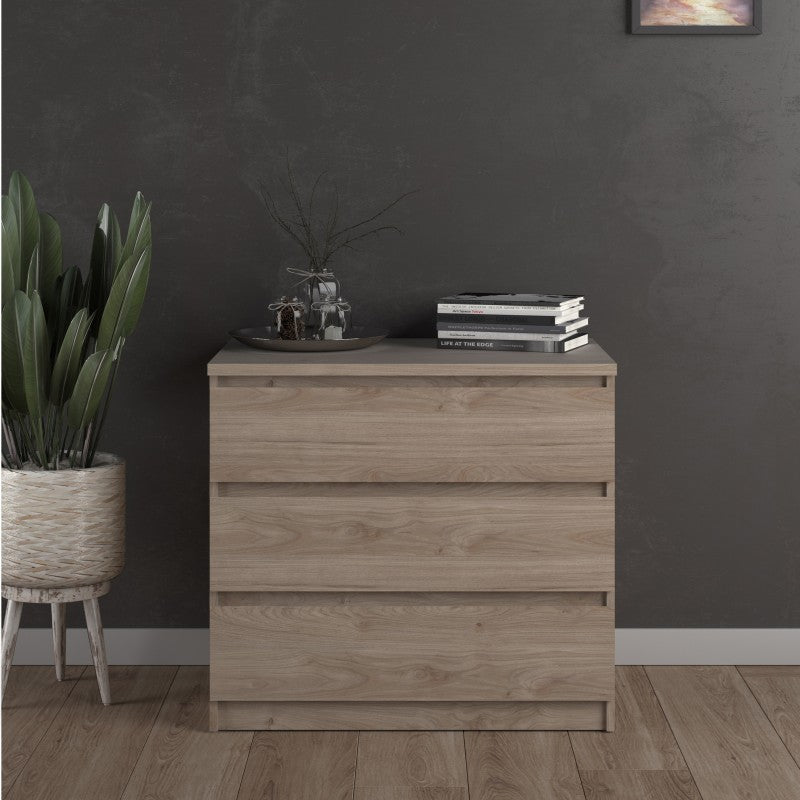 Naia Chest of 3 Drawers in Jackson Hickory