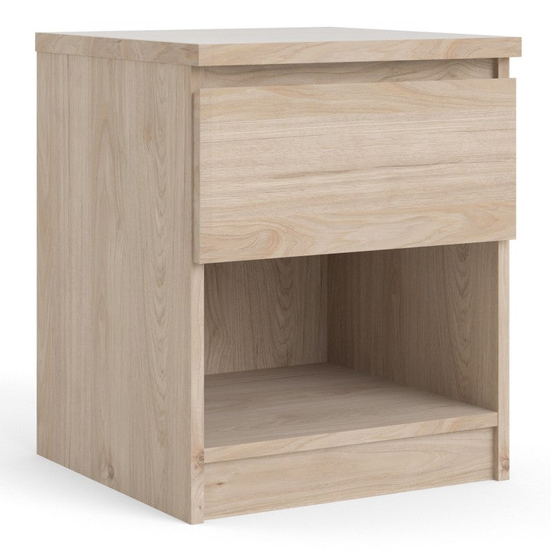 Naia Bedside - 1 Drawer 1 Shelf in Jackson Hickory