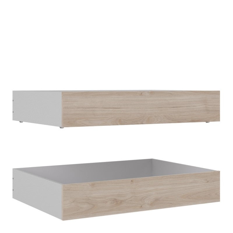 Naia Under Bed drawers 2 pcs. Jackson Hickory