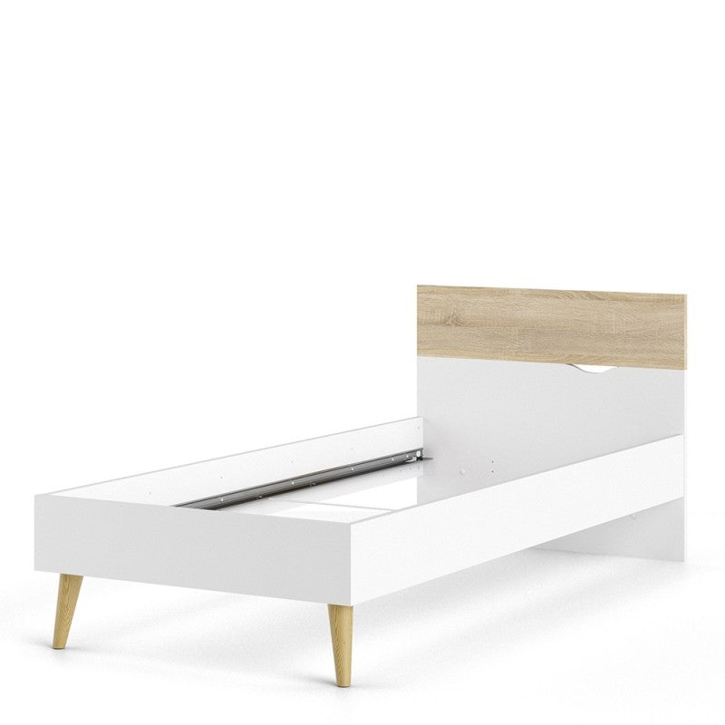 Oslo Bed 90x200 White Oak structure