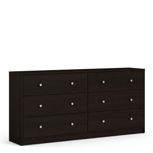 May Double dresser 6 drawers in Coffee