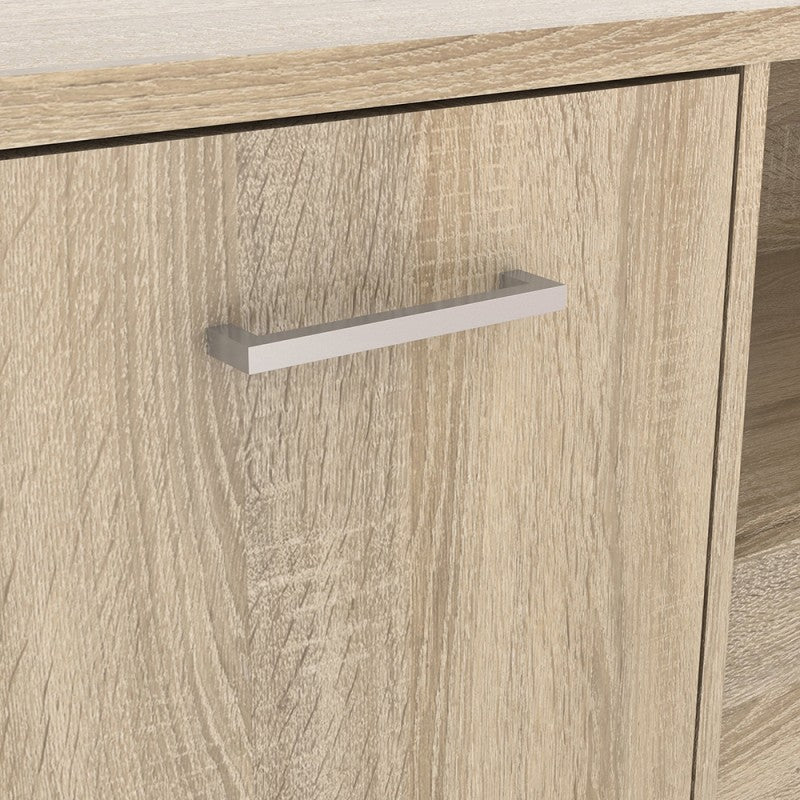Match TV Unit 3 Drawers 1 Shelf in Oak