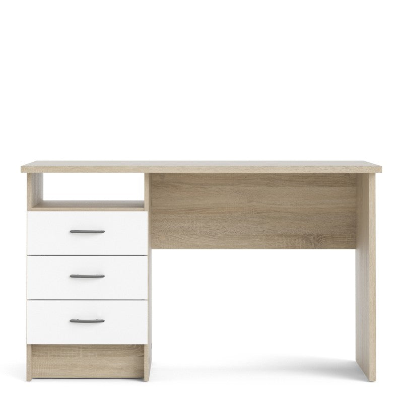 Function Plus Desk 3 Drawers 120cm