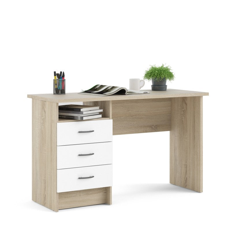 Function Plus Desk 3 Drawers 120cm