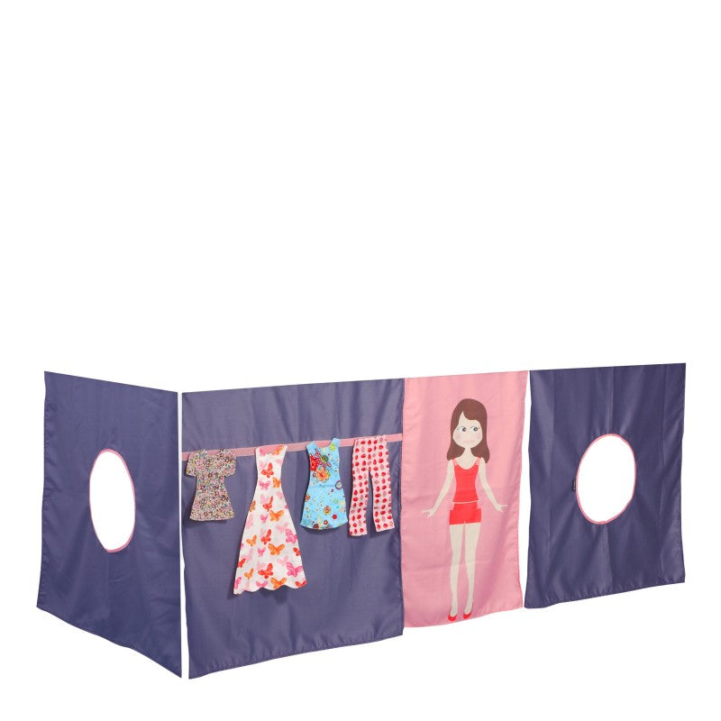 Manis-h Interactive Dress Up Doll Play Curtain