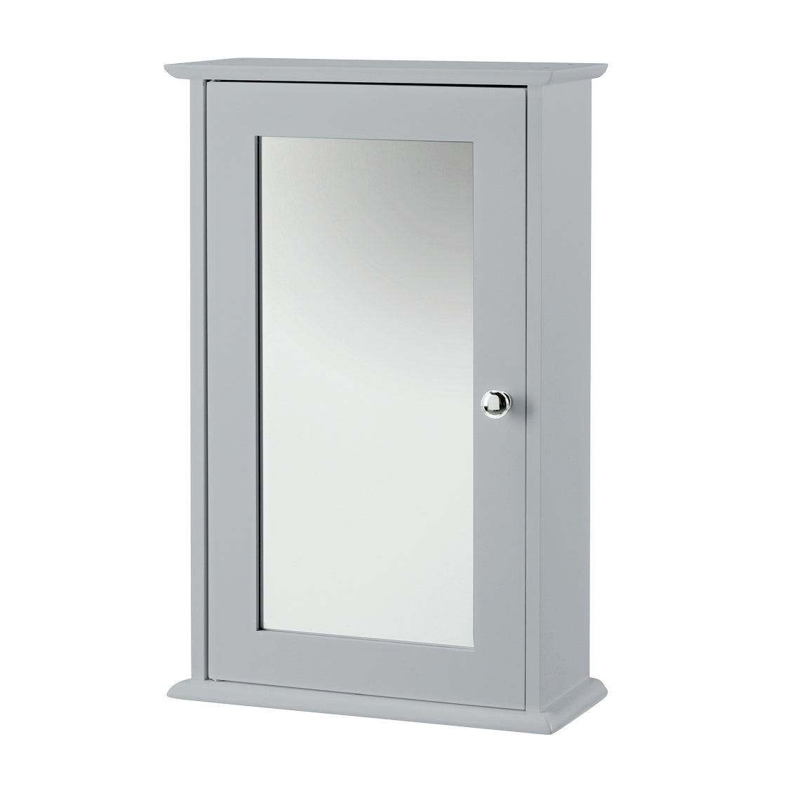 Alaska Wall Cabinet With Mirror Grey