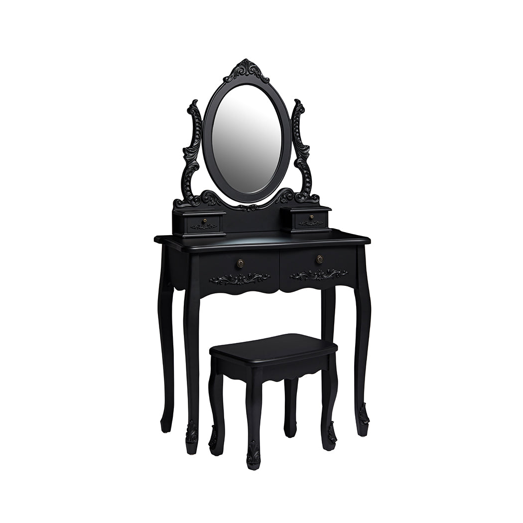 Antoinette Dressing Table Black