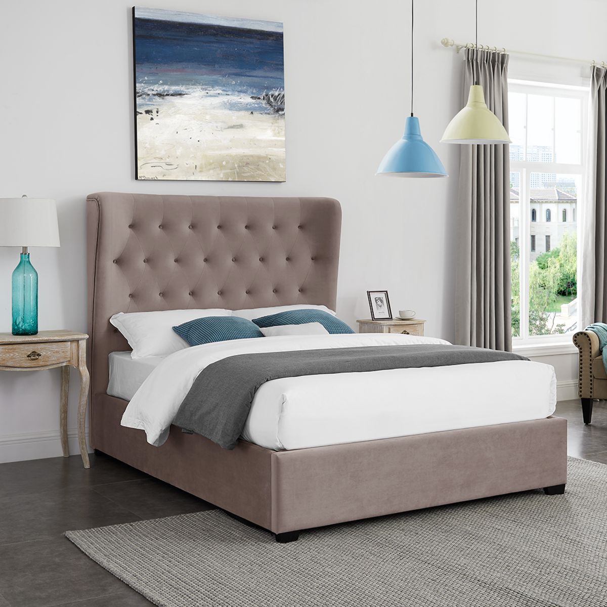 Belgravia Cappuccino Double Bed