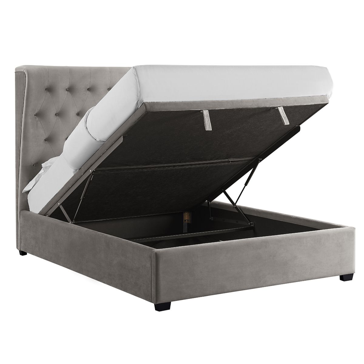 Belgravia Grey Super King Bed