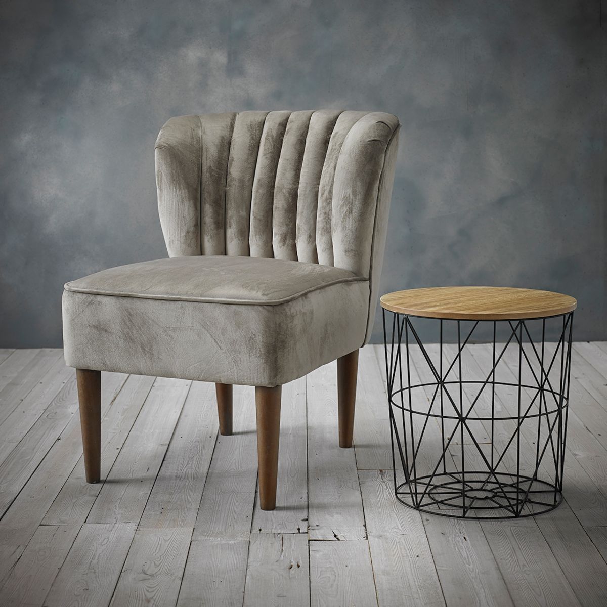 Bella Chair Steel Grey