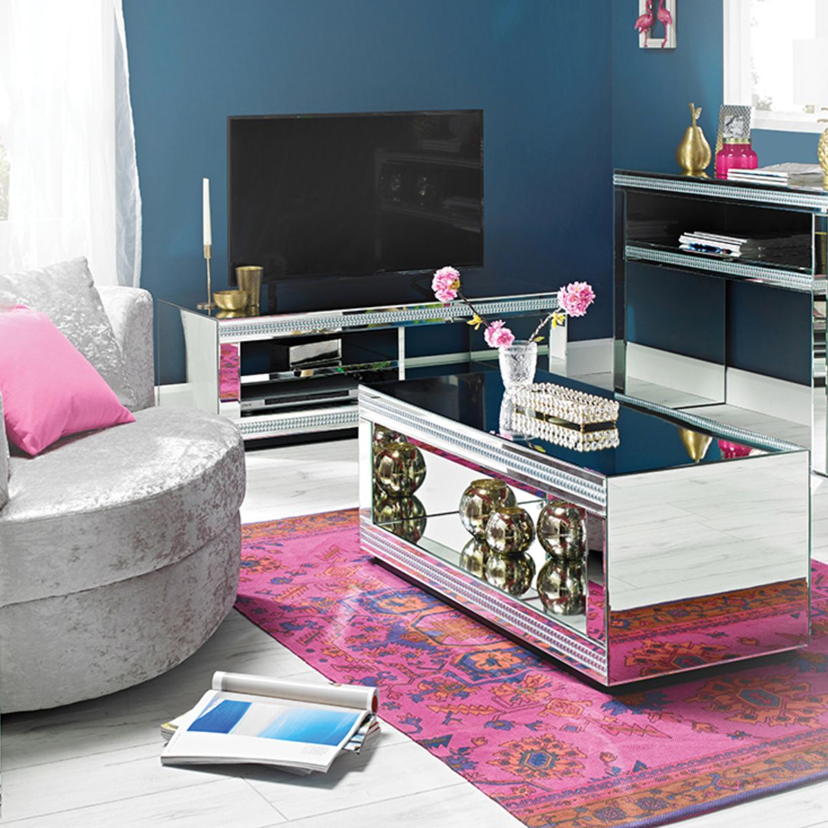 Biarritz Mirrored Coffee Table