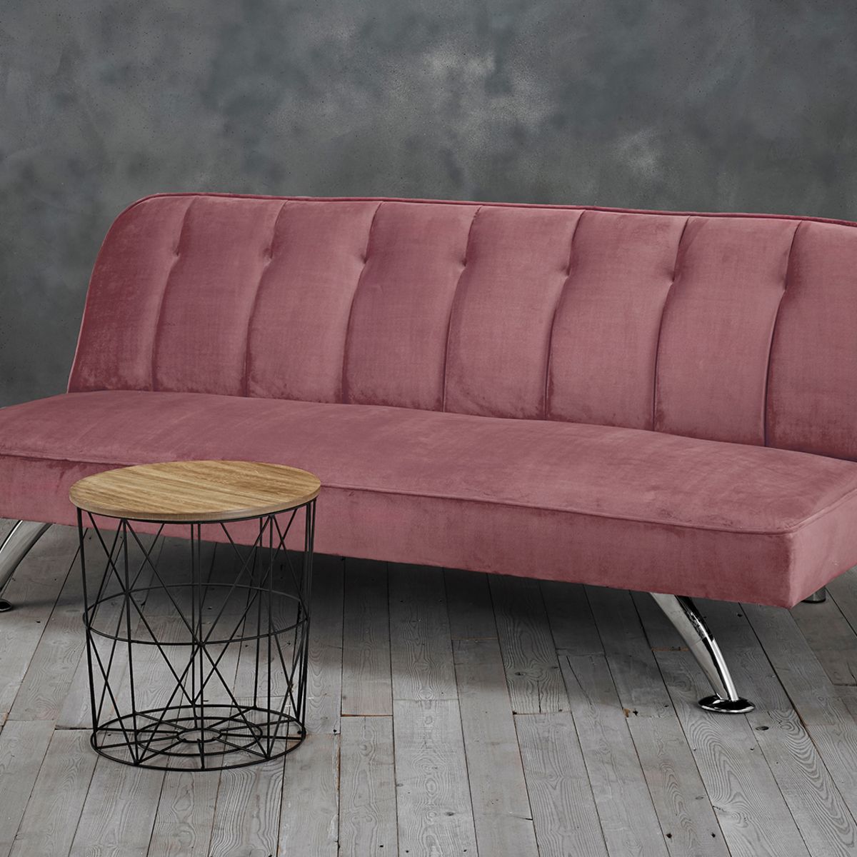 Brighton Sofa Bed Pink