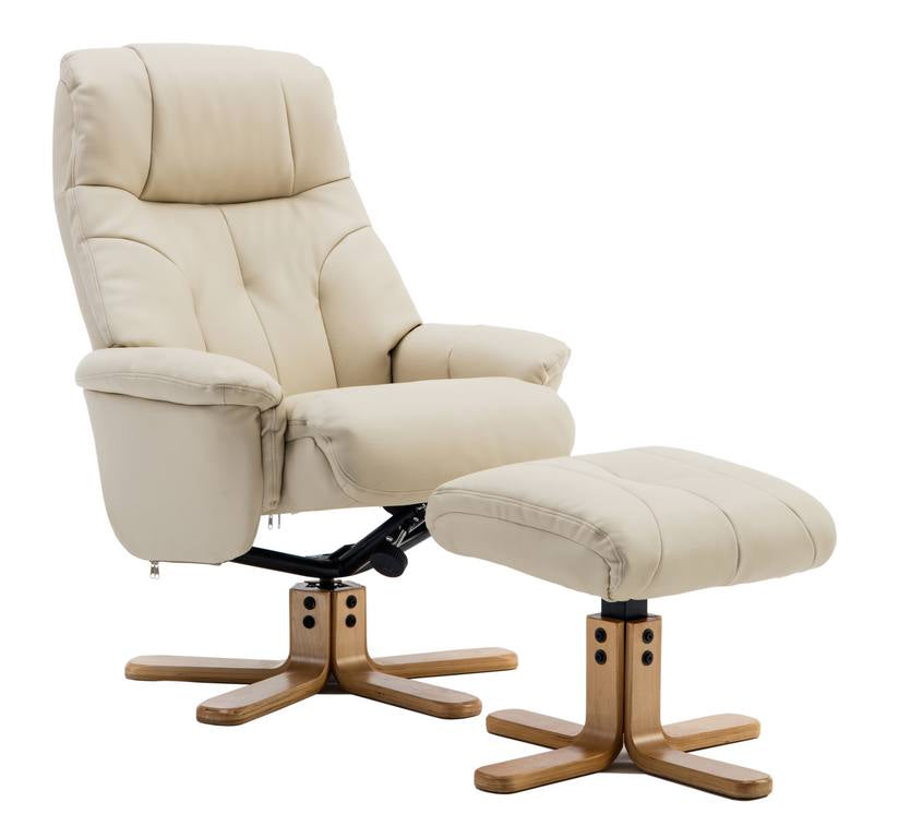 Denver Cream Recliner