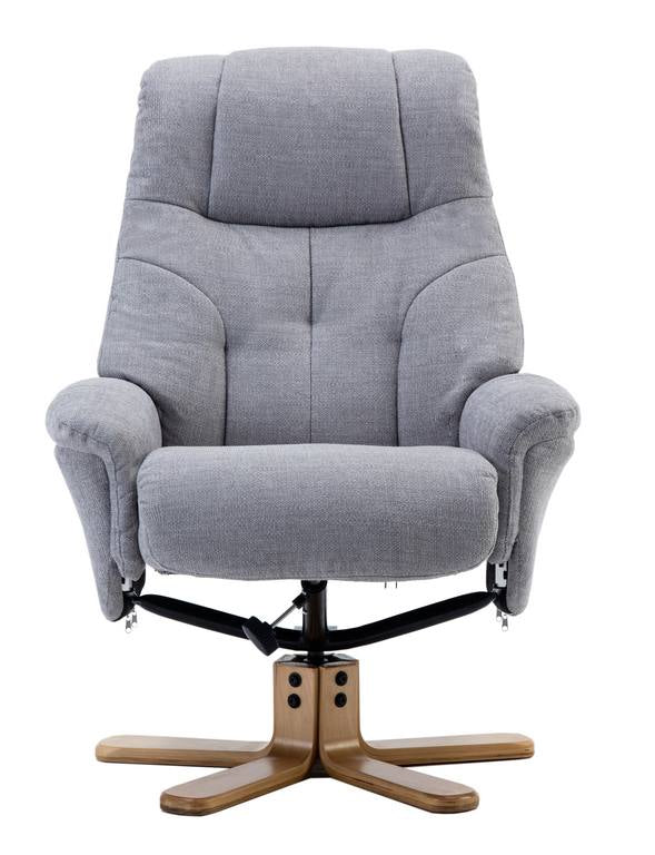 Denver Light Grey Recliner