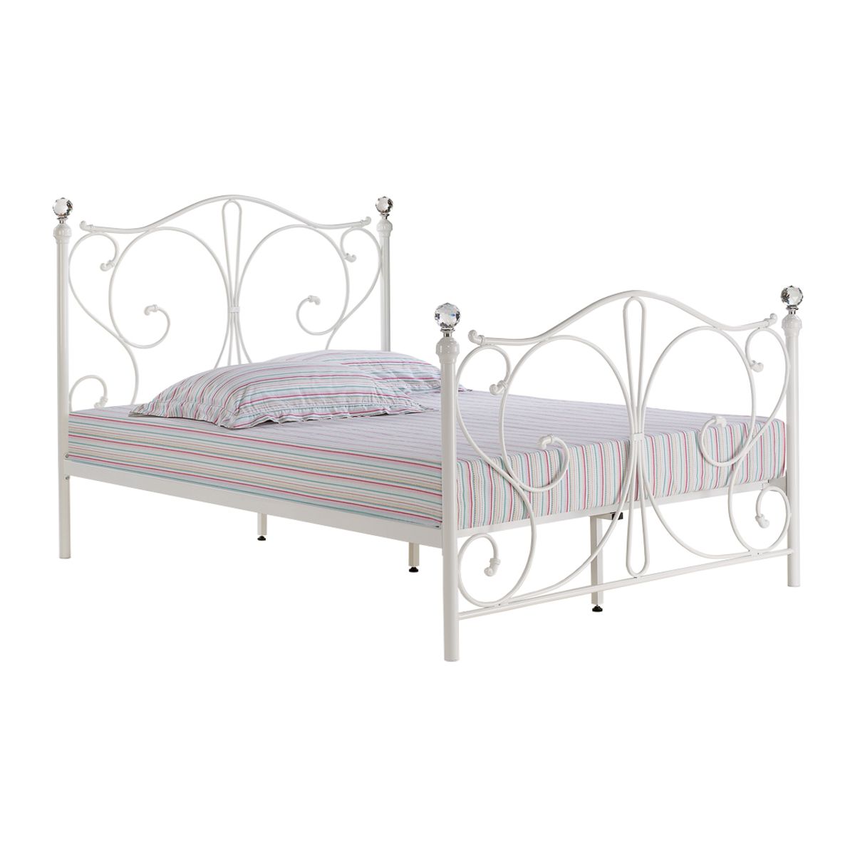 Florence 4.6 Double Bed White