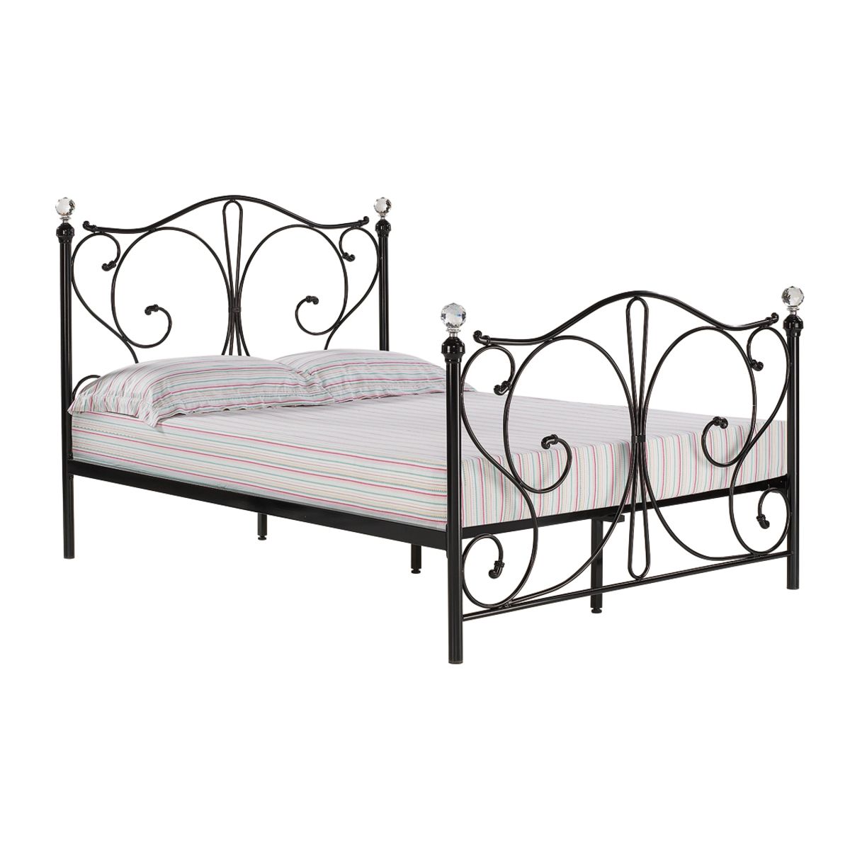 Florence 5.0 Kingsize Bed Black