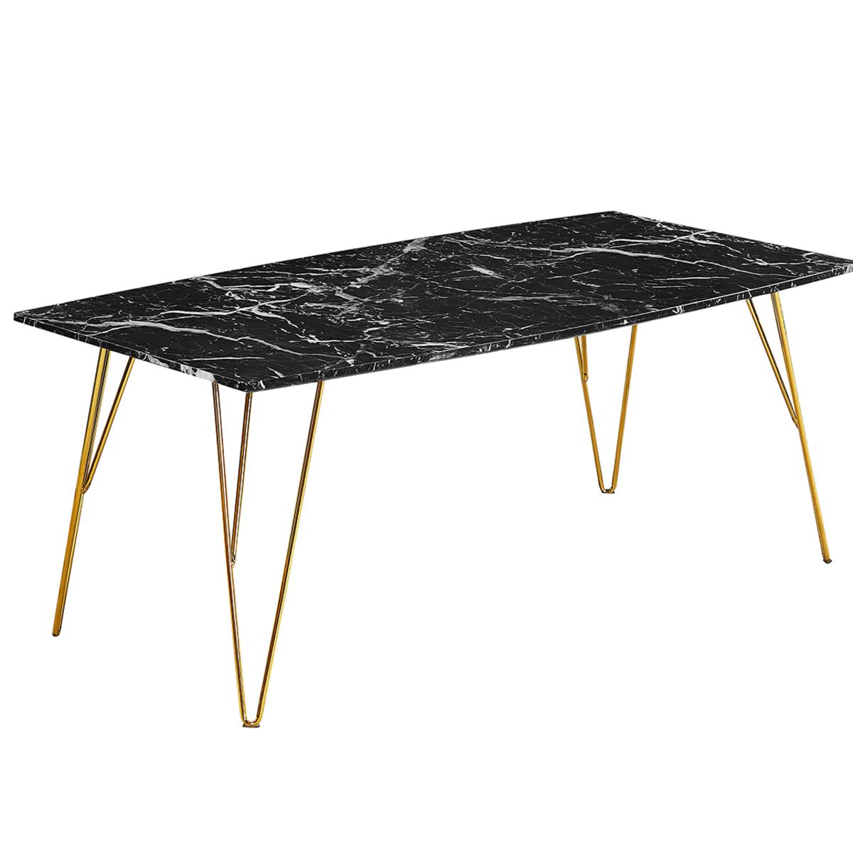 Fusion Coffee Table Black Marble